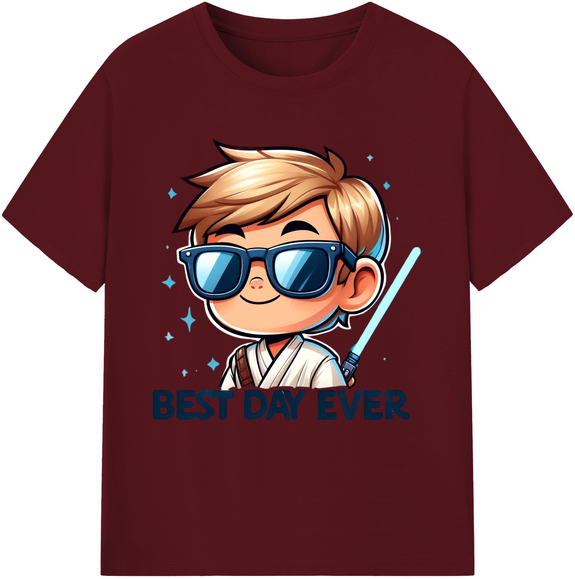 （画像用） スター・ウォーズ Star Wars 綿100％半袖Tシャツ（フロントプリント）